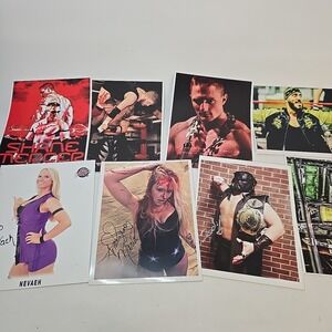 Independent Wrestling Signed Promo Lot